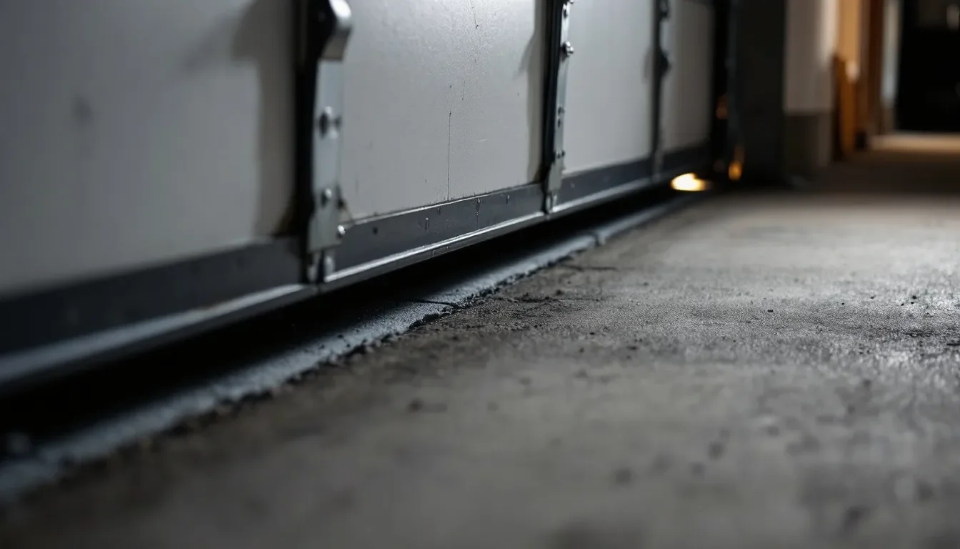 Garage Door Track Repair in St. Paul