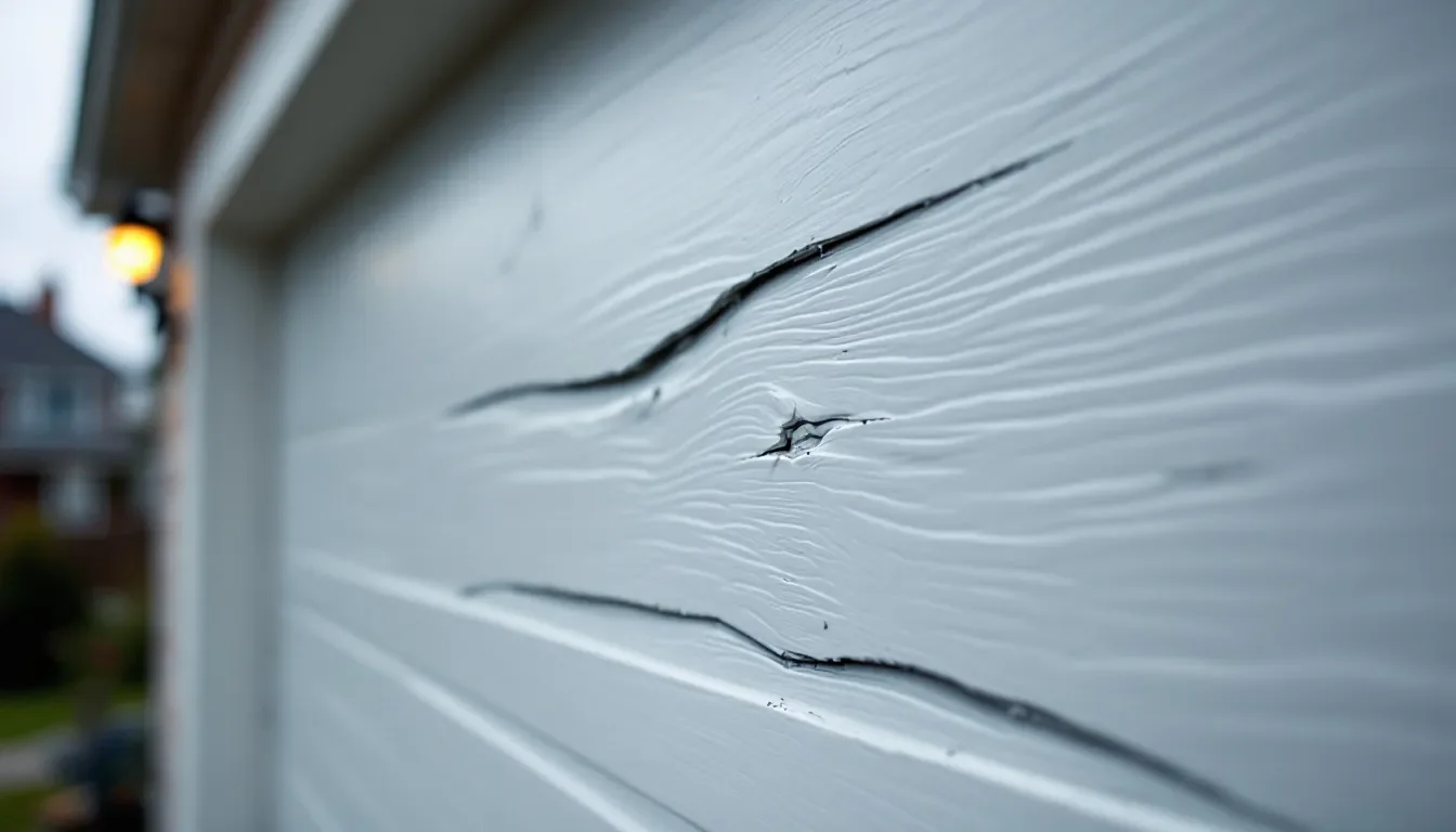 Garage Door Track Alignment in St. Paul