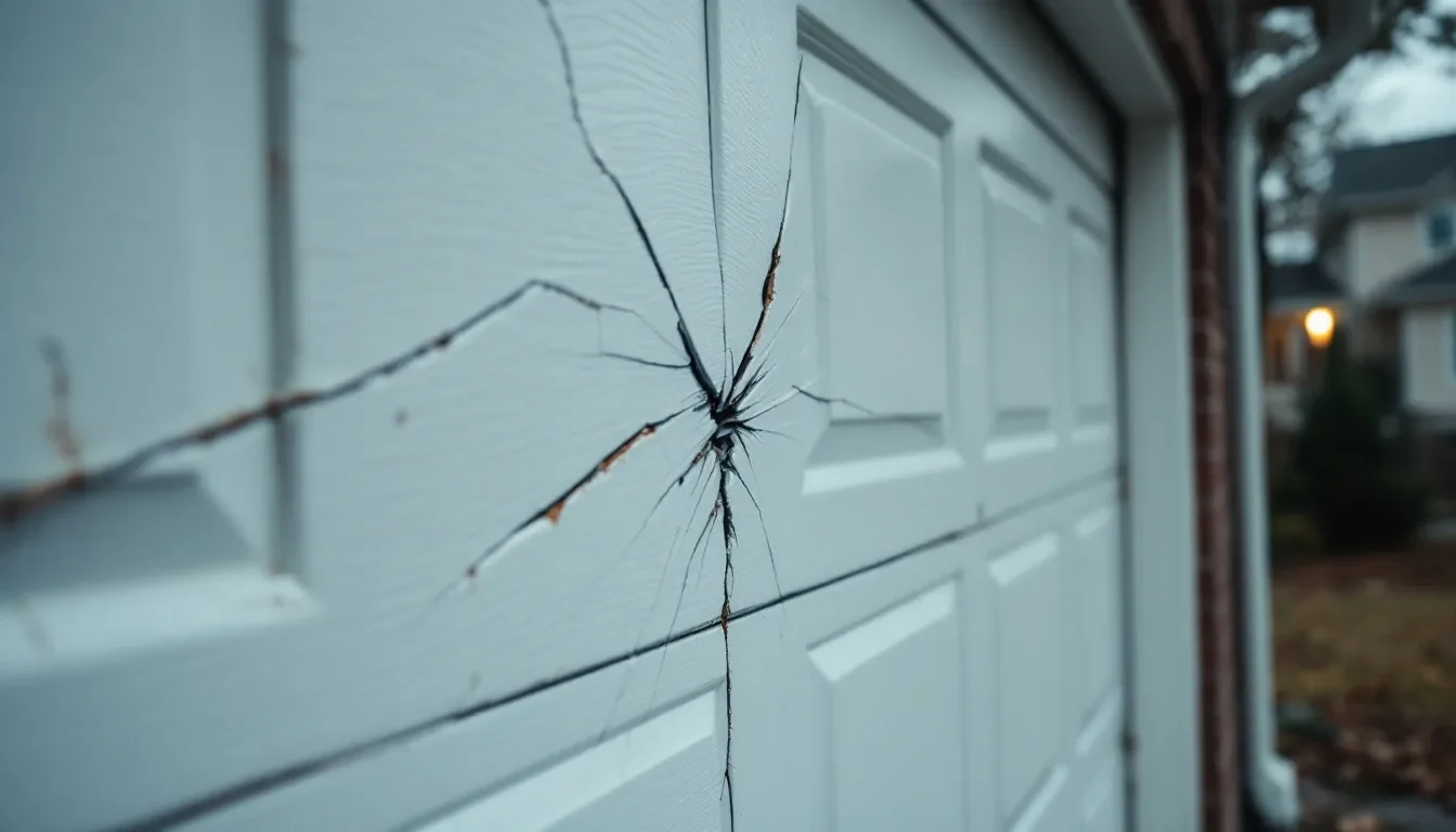 Garage Door Roller Replacement in St. Paul