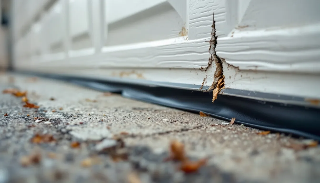 Garage Door Hinge Replacement in St. Paul