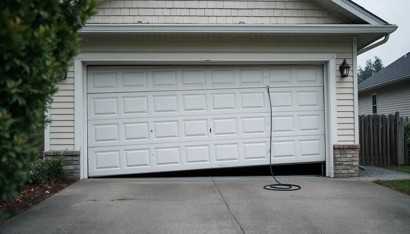 Sectional Garage Door Installation in St. Paul