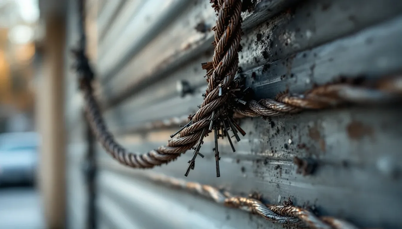 Garage Door Cable Repair in St. Paul
